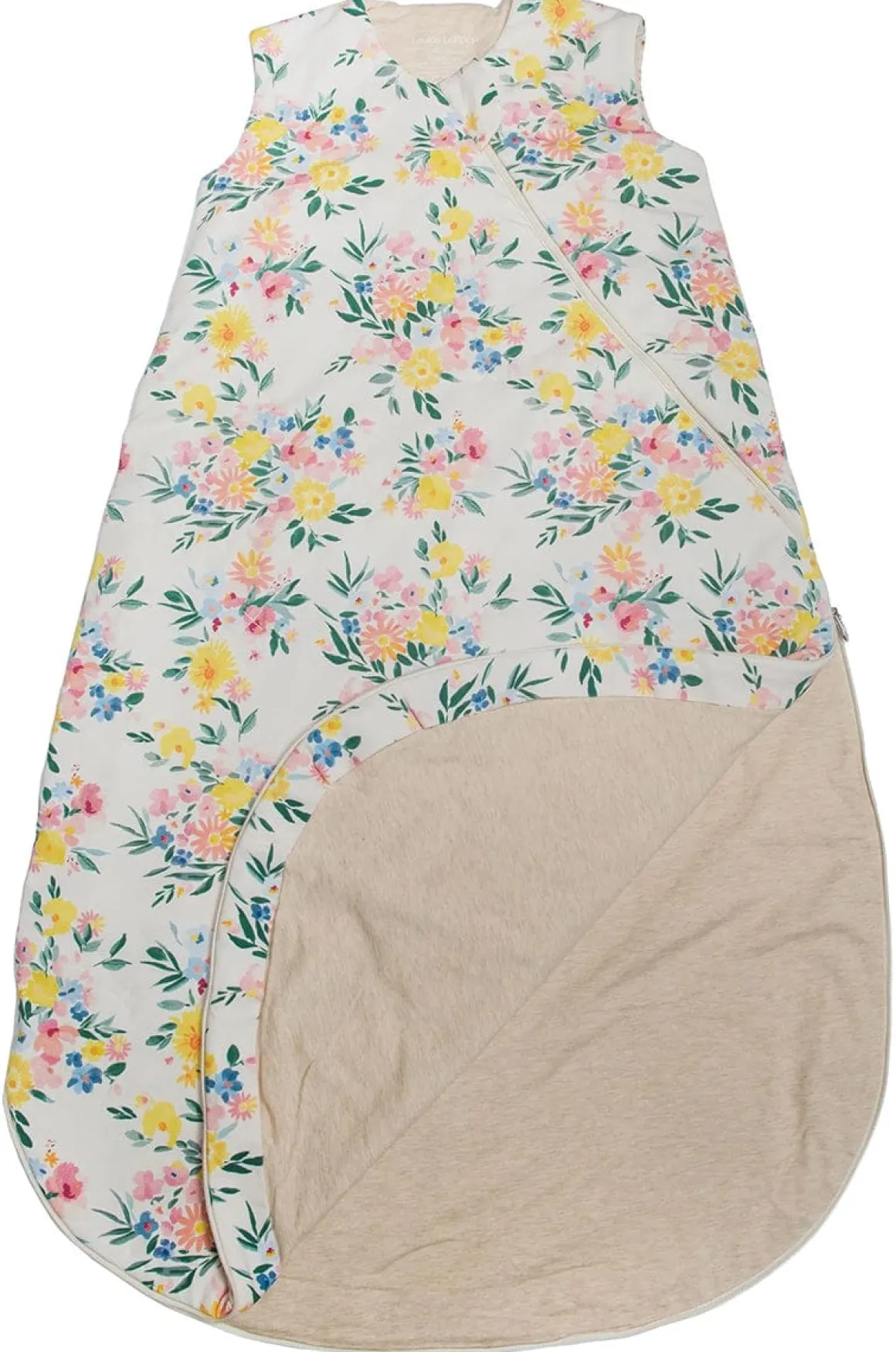 Loulou Lollipop TENCEL Sleep Bag 2.5 Tog, 6-18 Months - Floral Bouquet
