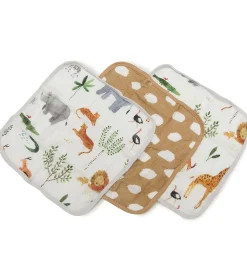 Loulou Lollipop Washcloth Set - Safari