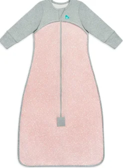 Love To Dream Long Sleeve Sleep Bag Original Cotton Moderate, 18-36 M - Stardust Dusty Pink