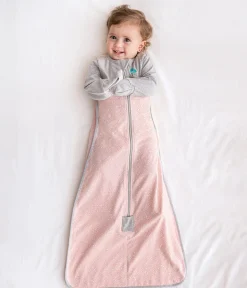Love To Dream Long Sleeve Sleep Bag Original Cotton Moderate, 18-36 M - Stardust Dusty Pink