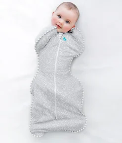 Love To Dream Swaddle UP Bamboo 1.0 TOG, Medium - Grey Dot