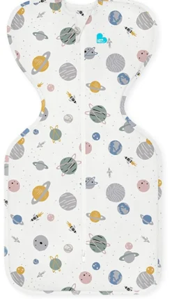 Love To Dream Swaddle UP Designer Collection Lite, Medium - Space White