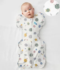 Love To Dream Swaddle UP Designer Collection Lite, Medium - Space White