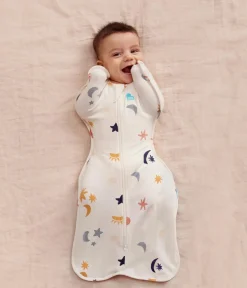 Love To Dream Swaddle UP Organic 1.0 TOG, Newborn - Lunar Buff