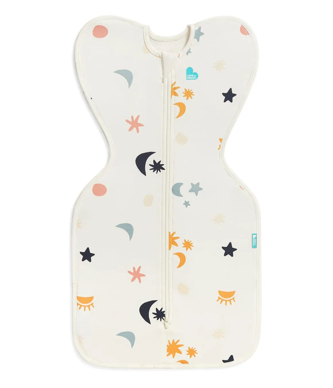 Love To Dream Swaddle UP Organic 1.0 TOG, Newborn - Lunar Buff