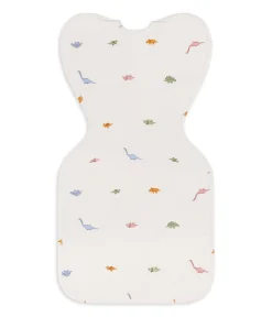 Love To Dream Swaddle UP Original 1.0 TOG, Newborn - Cream Dinosnore