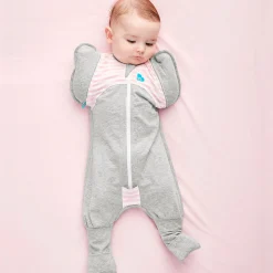 Love to Dream Swaddle UP Transition Suit, 1.0 TOG, Medium - Pink