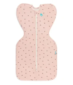 Love To Dream Swaddle UP Vicscose from Bamboo 1.0 TOG, Newborn - Blush Cherries
