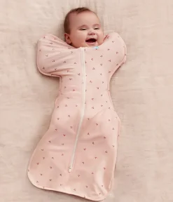 Love To Dream Swaddle UP Vicscose from Bamboo 1.0 TOG, Newborn - Blush Cherries