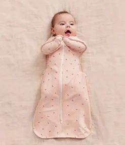 Love To Dream Swaddle UP Vicscose from Bamboo 1.0 TOG, Newborn - Blush Cherries