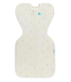 Love To Dream Swaddle UP Vicscose from Bamboo 1.0 TOG, Small - Cream Lemons