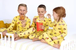 Lovey&Grink Pajamas - Fun Food, 2T