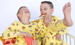 Lovey&Grink Pajamas - Fun Food, 2T