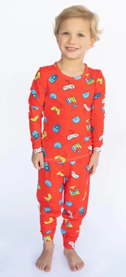 Lovey&Grink Pajamas - Game On, 2T