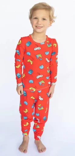 Lovey&Grink Pajamas - Game On, 4T
