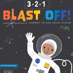 Lucy Darling Board Book - 3-2-1 Blast Off