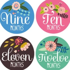 Lucy Darling Monthly Stickers - Little Artist