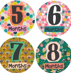 Lucy Darling Monthly Stickers - Little Lady