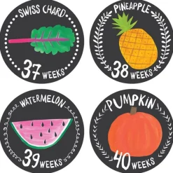 Lucy Darling Pregnancy Belly Stickers - Growing Garden