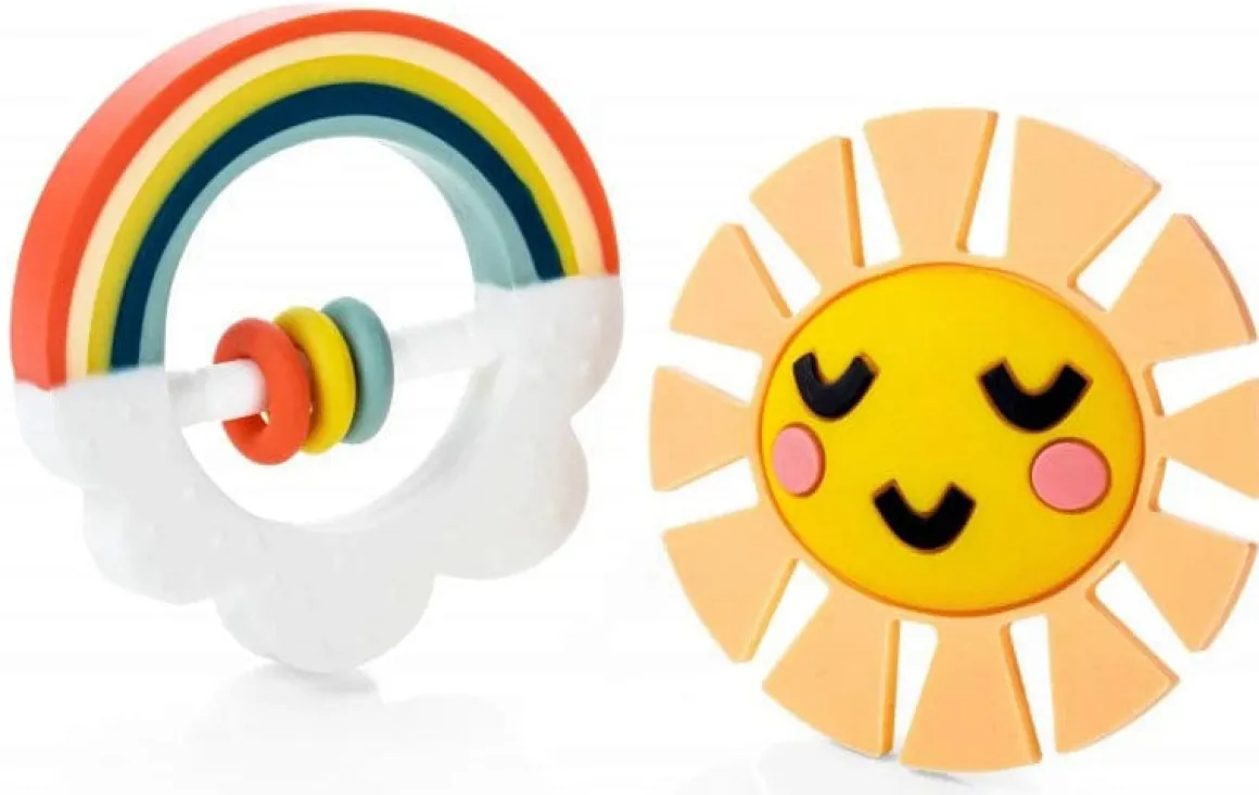Lucy Darling Teether Toy Set - Little Rainbow