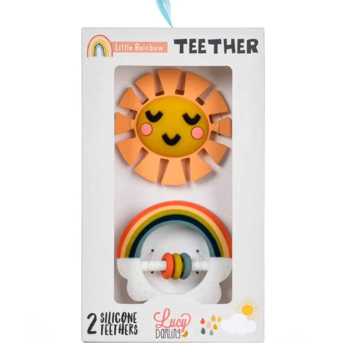 Lucy Darling Teether Toy Set - Little Rainbow