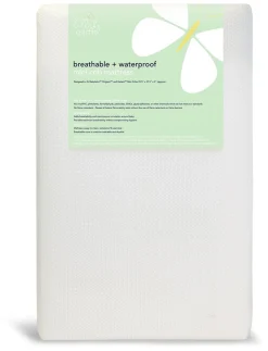 Lullaby Earth Breathe Safe Mini Crib Mattress