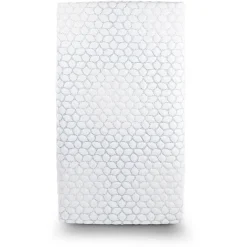 Lullaby Earth Gentle Start Breathable Crib Mattress - Blue Leaf