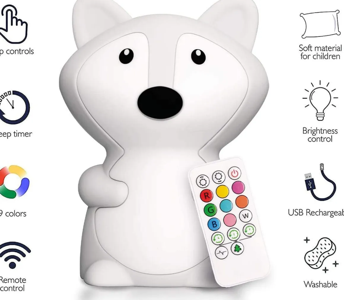 LumieWorld LumiPets Fox Night Light + Remote