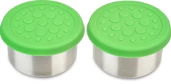 LunchBots Dips Container, 4.5 oz - Set of 2 - Green