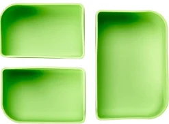 LunchBots Medium Build-A-Bento Lunch Box, 3.6 cups - Seafoam