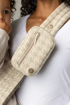 Mabē Monarch Accessory Bag - Houndstooth
