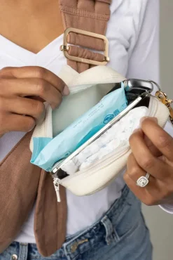 Mabē Monarch Accessory Bag - Natural Ivory