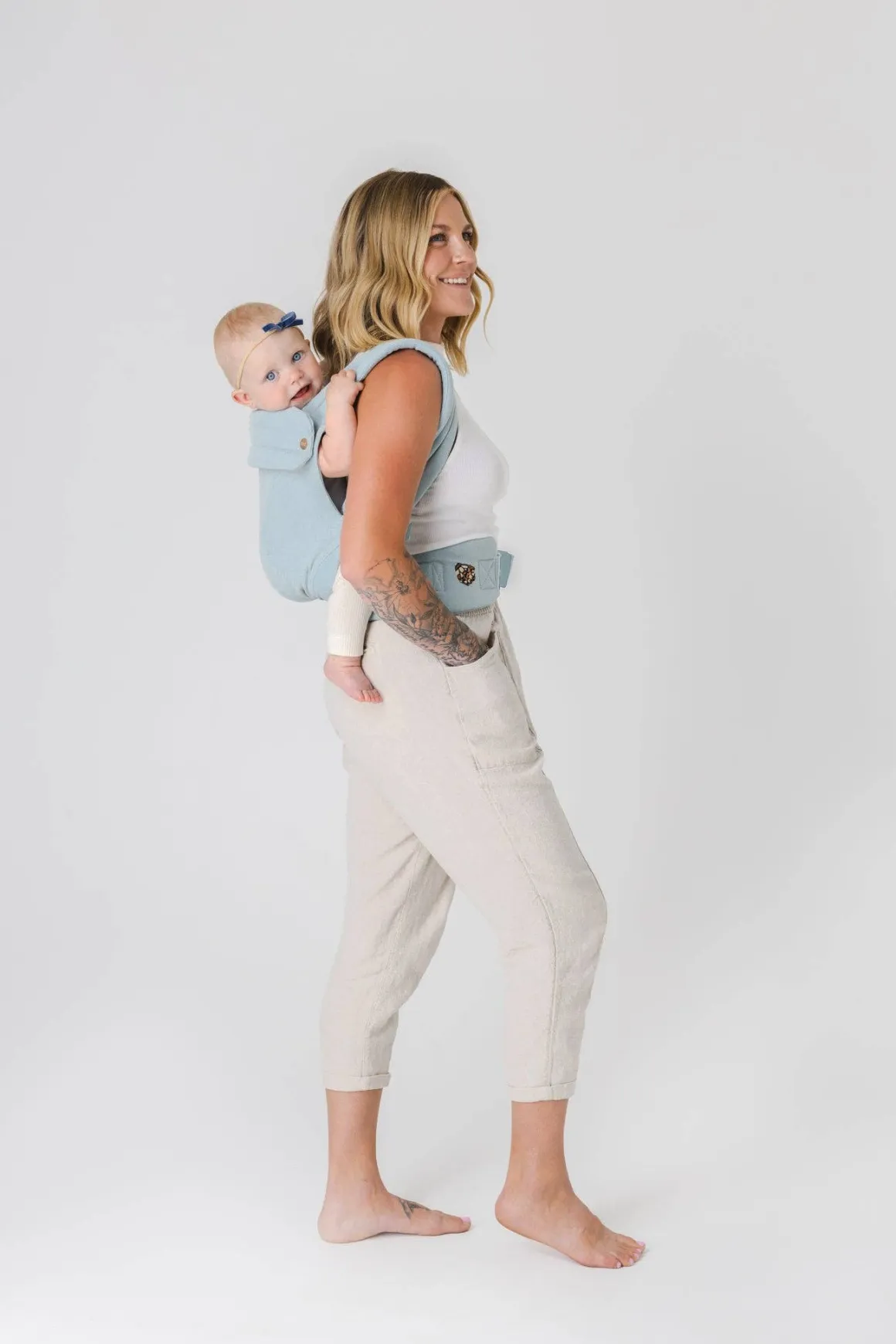 Mabē Monarch Carrier - Dream Wash Denim