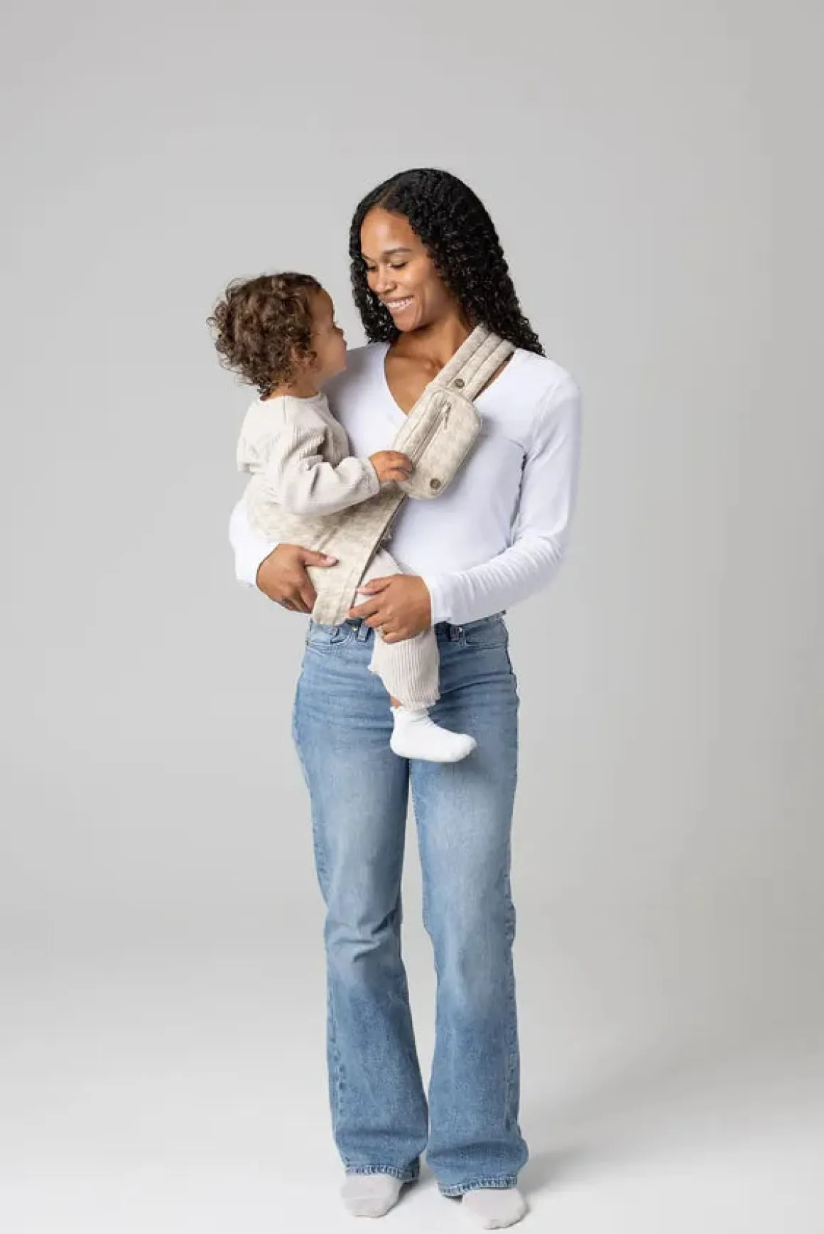 Mabē Monarch Toddler Sling - Houndstooth