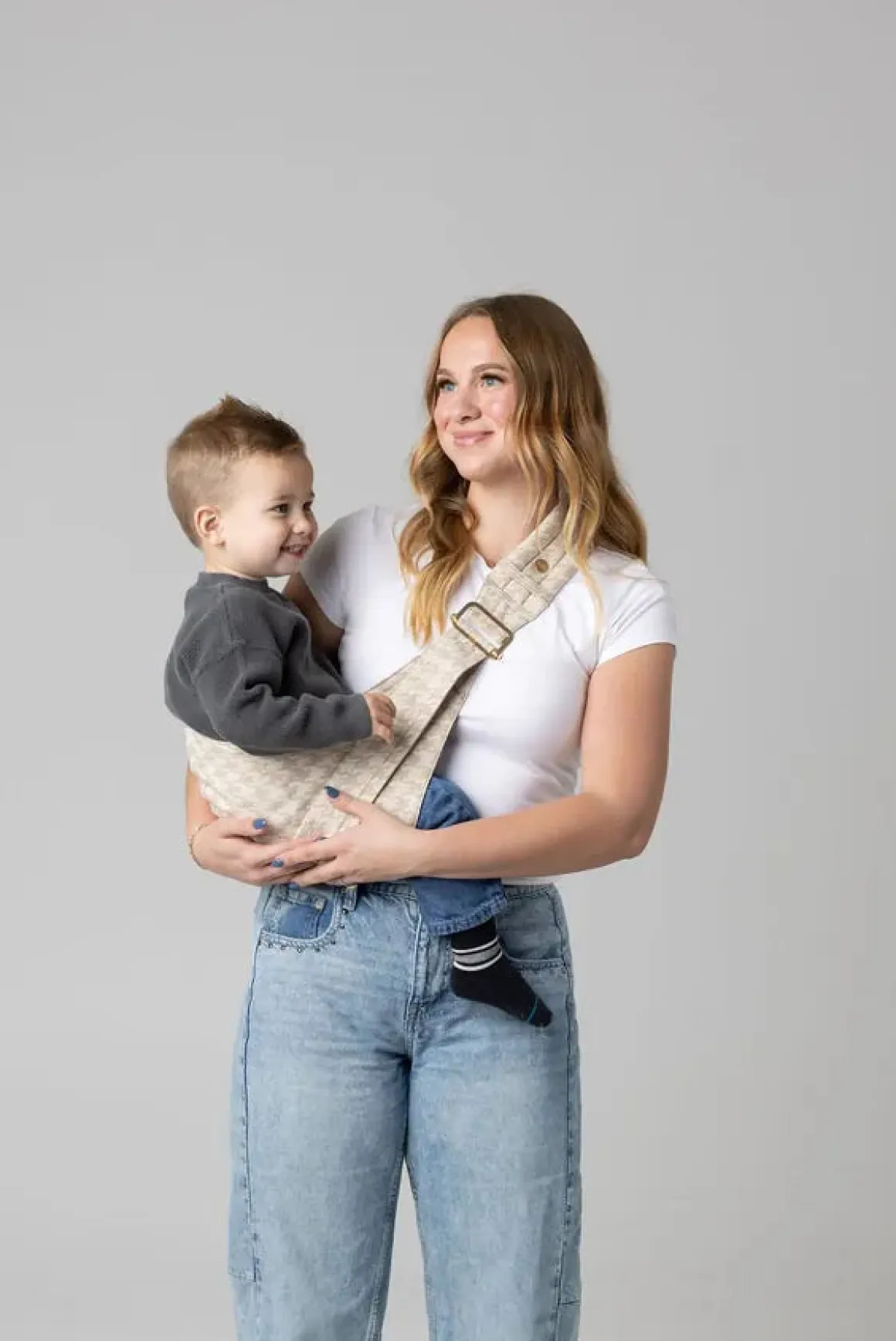 Mabē Monarch Toddler Sling - Houndstooth