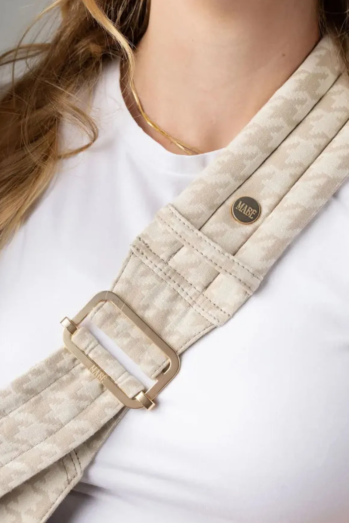Mabē Monarch Toddler Sling - Houndstooth
