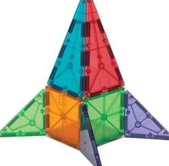 Magna-Tiles Clear Colors, 100 Piece Set