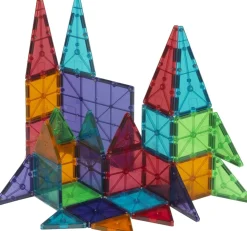 Magna-Tiles Clear Colors, 32 Piece Set