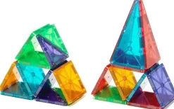 Magna-Tiles Clear Colors, 32 Piece Set