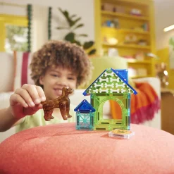 Magna-Tiles Dog House, 13 Piece Set