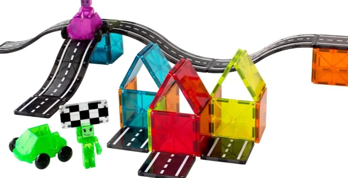 Magna-Tiles Downhill Duo, 40-Piece Set