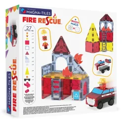 Magna-Tiles Fire Rescue, 27 Piece Set