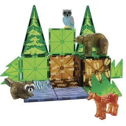Magna-Tiles Forest Animals, 25 Piece Set