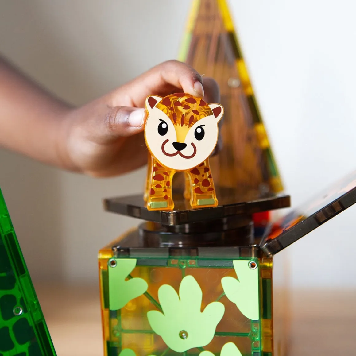 Magna-Tiles Jungle Animals, 25-Piece Set