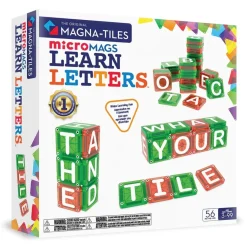 Magna-Tiles Learn Letters 48-Piece Set