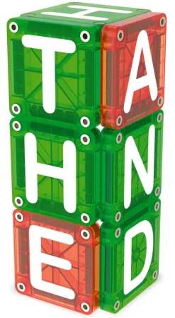 Magna-Tiles Learn Letters 48-Piece Set
