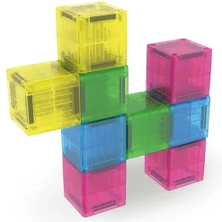 Magna-Tiles microMAGS Cubes 9-Piece Travel Set