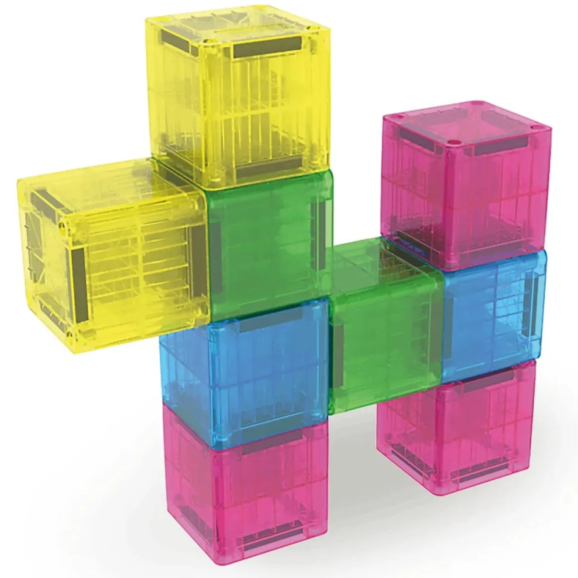 Magna-Tiles microMAGS Cubes 9-Piece Travel Set