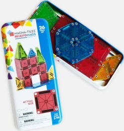 Magna-Tiles microMAGS, 26-Piece Travel Set