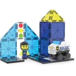 Magna-Tiles Police Patrol, 20 Piece Set